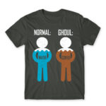 Normal – Ghoul Dark Grey Men's Tee for Anime, Tokyo Ghoul