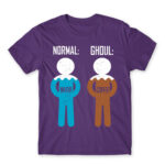 Normal – Ghoul Dark Purple Men's T-shirt for Anime, Tokyo Ghoul
