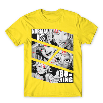 Normal is boring – Tokyo Ghoul Lemon Men's Tee for Anime, Tokyo Ghoul