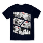 Normal is boring – Tokyo Ghoul Navy Men's T-shirt for Anime, Tokyo Ghoul