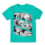 Normal is boring – Tokyo Ghoul Turquoise Men's T-shirt for Anime, Tokyo Ghoul