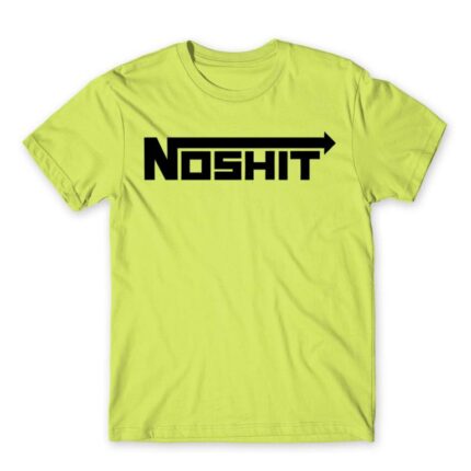 NoShit Apple Green Men's T-shirt for Brand Parody, Funny