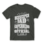 Not an Official Job – Beekeeper Dark Grey Men's T-shirt for Beekeeper, Work