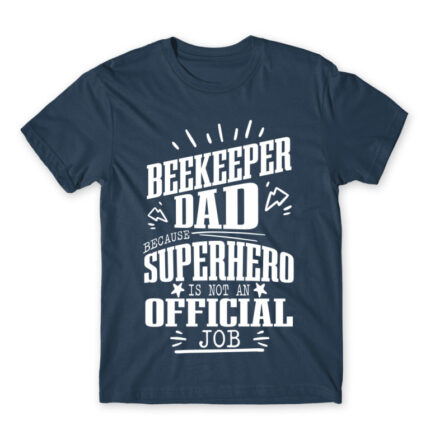 Not an Official Job – Beekeeper Denim Men's T-shirt for Beekeeper, Work