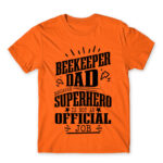 Not an Official Job – Beekeeper Orange Men's Tee for Beekeeper, Work