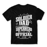 not an official job – Soldier Black Men's T-shirt for Soldier, Work