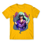 Not That Cute Gold Men's T-shirt for Anime, Original Art