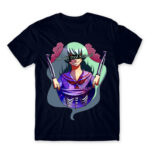 Not That Cute Navy Men's T-shirt for Anime, Original Art