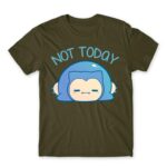 Not today – Snorlax Army Men's T-shirt for Anime, Pokemon