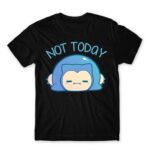 Not today – Snorlax Black Men's Tee for Anime, Pokemon