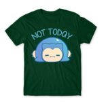Not today – Snorlax Bottle Green Men's T-shirt for Anime, Pokemon