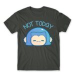 Not today – Snorlax Dark Grey Men's T-shirt for Anime, Pokemon