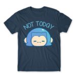 Not today – Snorlax Denim Men's T-shirt for Anime, Pokemon
