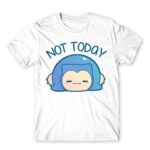Not today – Snorlax White Men's Tee for Anime, Pokemon