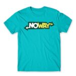 NoWay Atoll Blue Men's Tee for Brand Parody, Funny