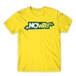 NoWay Lemon Men's Tee for Brand Parody, Funny