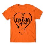 Ob-gyn squad Orange Men's Tee for Obstetrician, Work