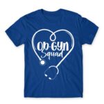 Ob-gyn squad Royal Blue Men's T-shirt for Obstetrician, Work