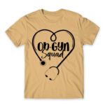 Ob-gyn squad Sand Men's T-shirt for Obstetrician, Work