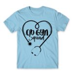 Ob-gyn squad Sky Blue Men's Tee for Obstetrician, Work