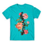 Obstetrician – Flowers Atoll Blue Men's Tee for Obstetrician, Work