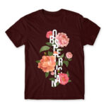 Obstetrician – Flowers Burgundy Men's Tee for Obstetrician, Work