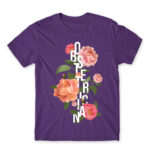 Obstetrician – Flowers Dark Purple Men's T-shirt for Obstetrician, Work