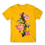 Obstetrician – Flowers Gold Men's Tee for Obstetrician, Work