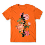 Obstetrician – Flowers Orange Men's Tee for Obstetrician, Work