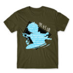 Okumura Army Men's T-shirt for Anime, Blue Exorcist