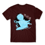 Okumura Burgundy Men's Tee for Anime, Blue Exorcist