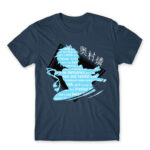 Okumura Denim Men's T-shirt for Anime, Blue Exorcist