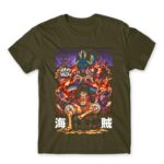 One piece – Dragon Army Men's T-shirt for Anime, One Piece