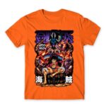One piece – Dragon Orange Men's Tee for Anime, One Piece