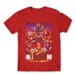 One piece – Dragon Red Men's Tee for Anime, One Piece