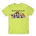 One Piece – Nakama Apple Green Men's Tee for Anime, One Piece
