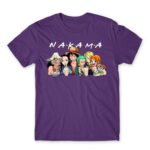 One Piece – Nakama Dark Purple Men's Tee for Anime, One Piece