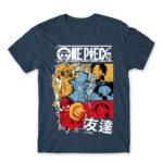 One Piece – Poster Denim Men's Tee for Anime, One Piece
