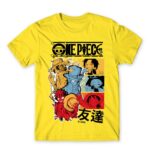 One Piece – Poster Lemon Men's T-shirt for Anime, One Piece