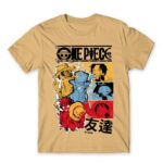 One Piece – Poster Sand Men's T-shirt for Anime, One Piece