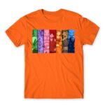One Piece – Vector Characters Orange Men's Tee for Anime, One Piece