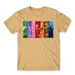 One Piece – Vector Characters Sand Men's T-shirt for Anime, One Piece