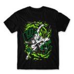 One Piece – Zoro Power Black Men's T-shirt for Anime, One Piece