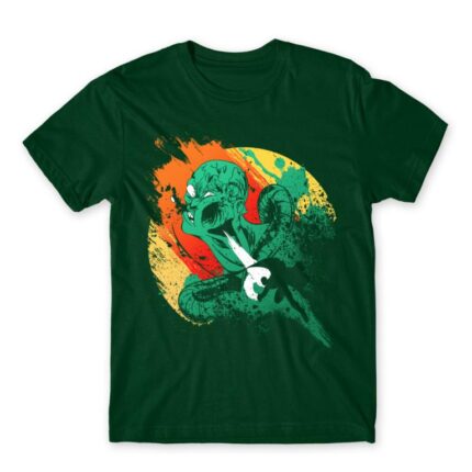 One Punch Giant Bottle Green Men's Tee for Anime, One Punch Man