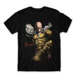 ONE PUNCH MAN Black Men's Tee for Anime, One Punch Man