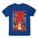 One Punch Man – Poster Royal Blue Men's Tee for Anime, One Punch Man