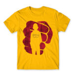 One Punch Man silhouette Gold Men's Tee for Anime, One Punch Man
