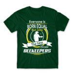 Only the best become beekeepers Bottle Green Men's T-shirt for Beekeeper, Work