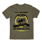 Only the best women become HR specialist Zinc Men's Tee for Human Resources, Work