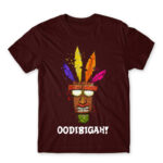 Oodibigah Burgundy Men's Tee